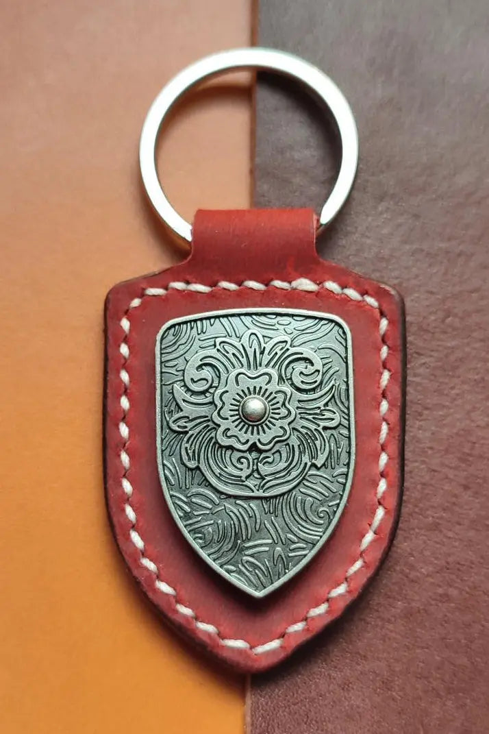 Porte-clés en cuir Cuir & Matière