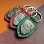 Porte-clés en cuir Cuir & Matière