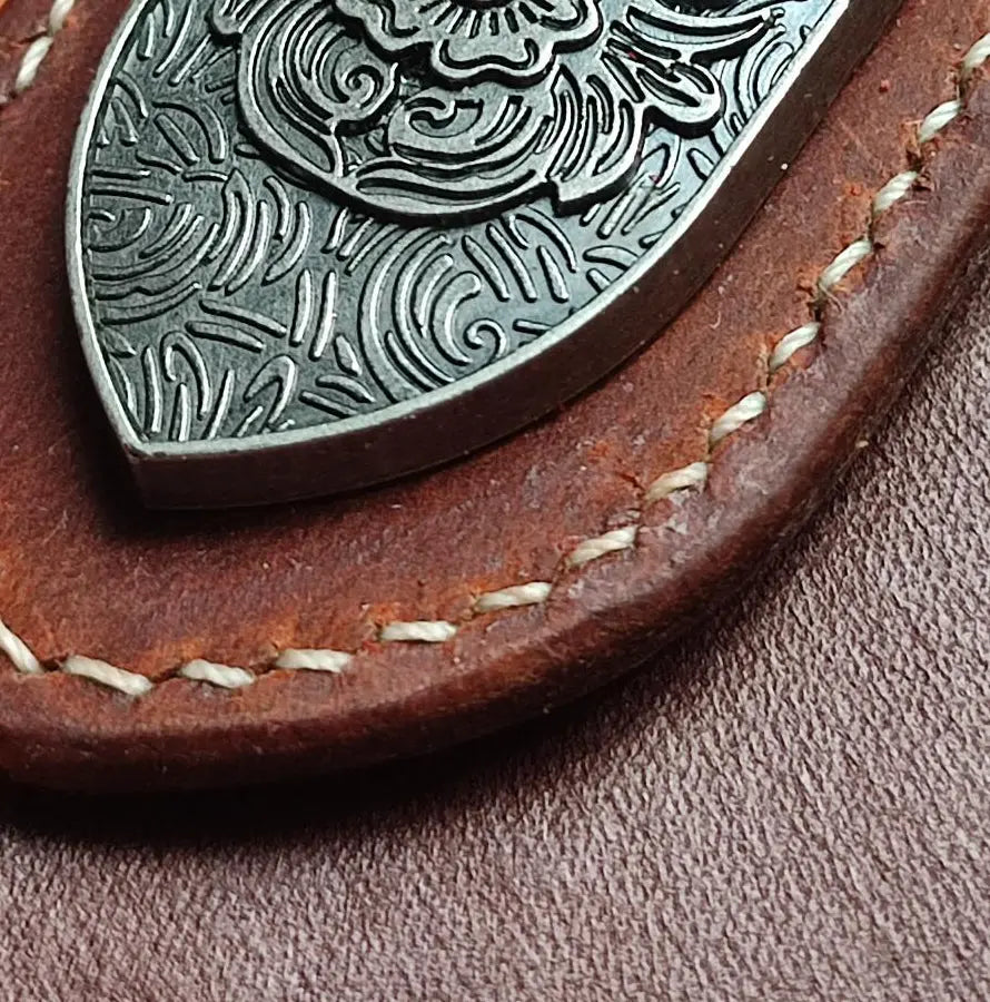 Porte-clés en cuir Cuir & Matière