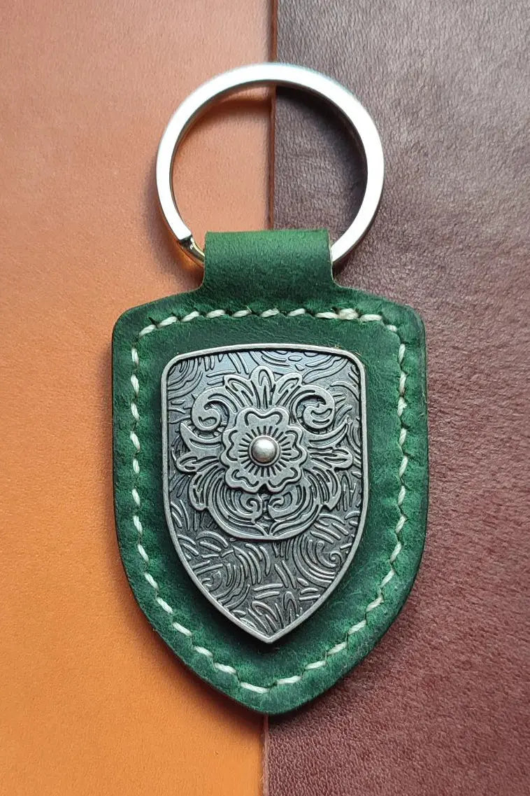 Porte-clés en cuir Cuir & Matière