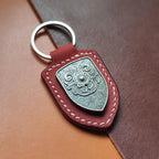 Porte-clés en cuir Cuir & Matière