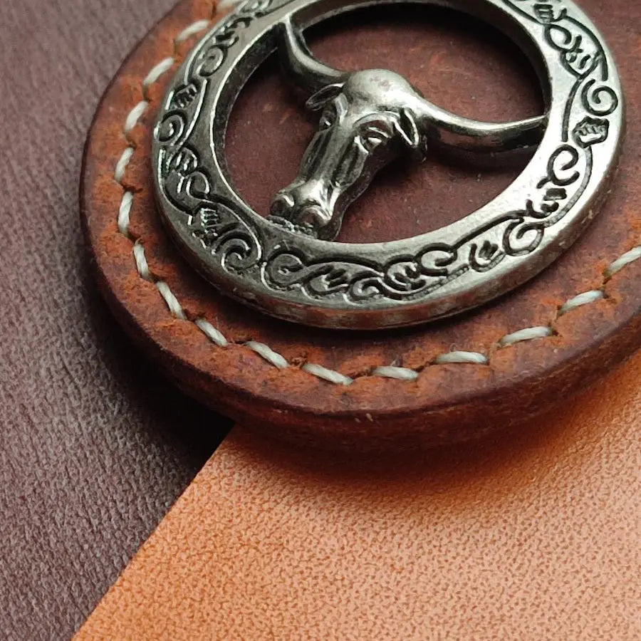 Porte-clés en cuir Cuir & Matière