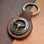 Porte-clés en cuir Cuir & Matière