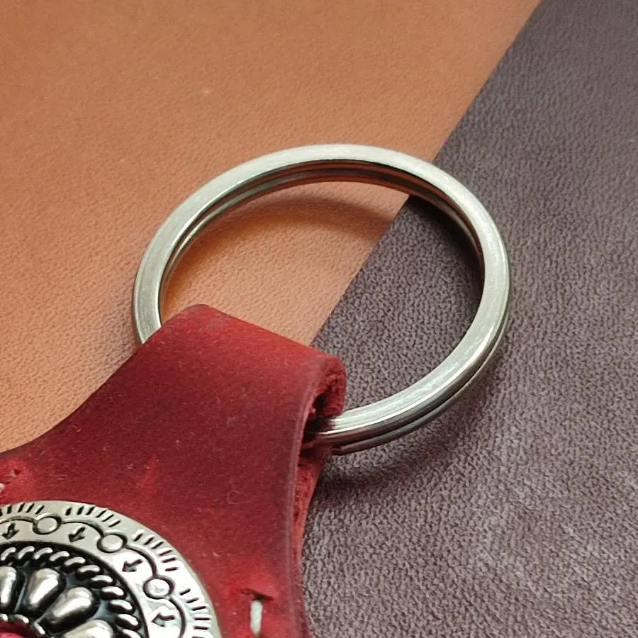 Porte-clés en cuir Cuir & Matière