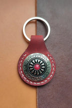 Porte-clés en cuir Cuir & Matière